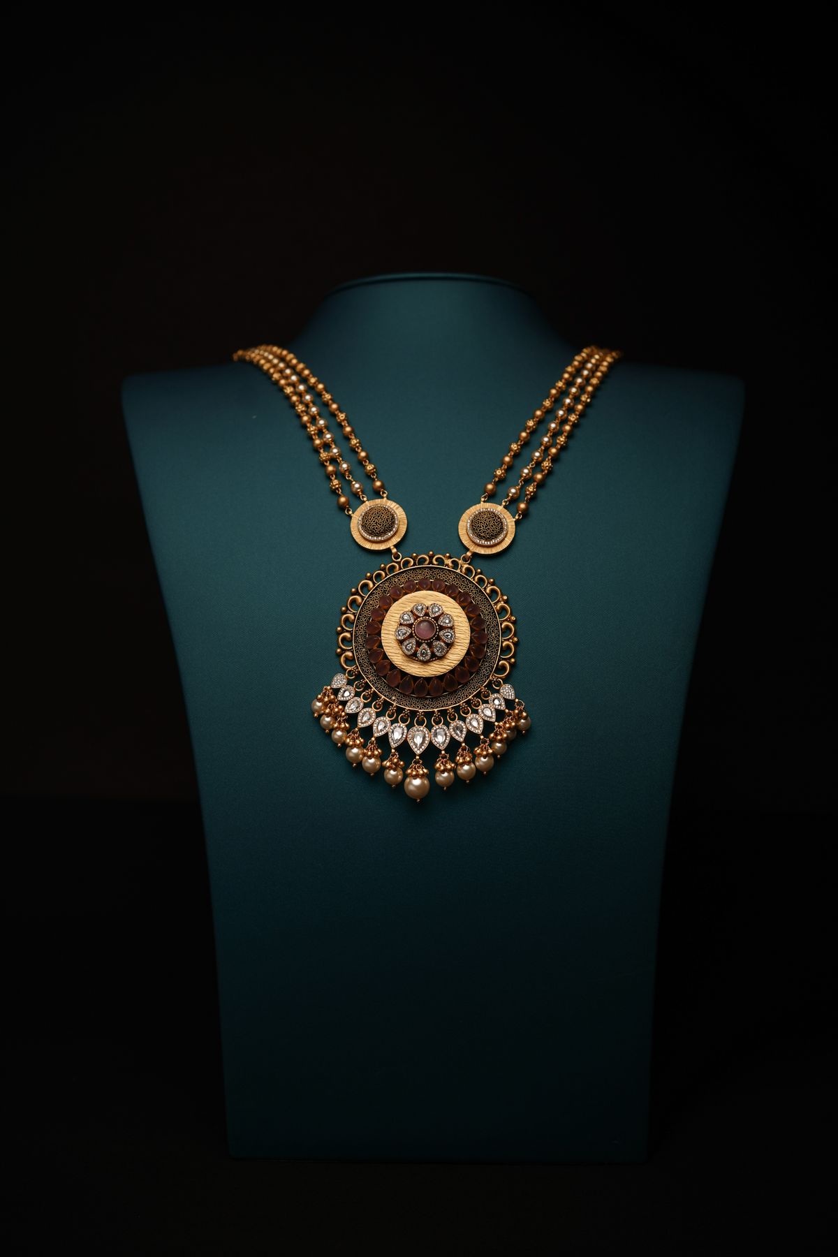 Soneri Gold Necklace